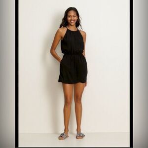 Old Navy Sz XXL  Black Sleeveless Keyhole Romper